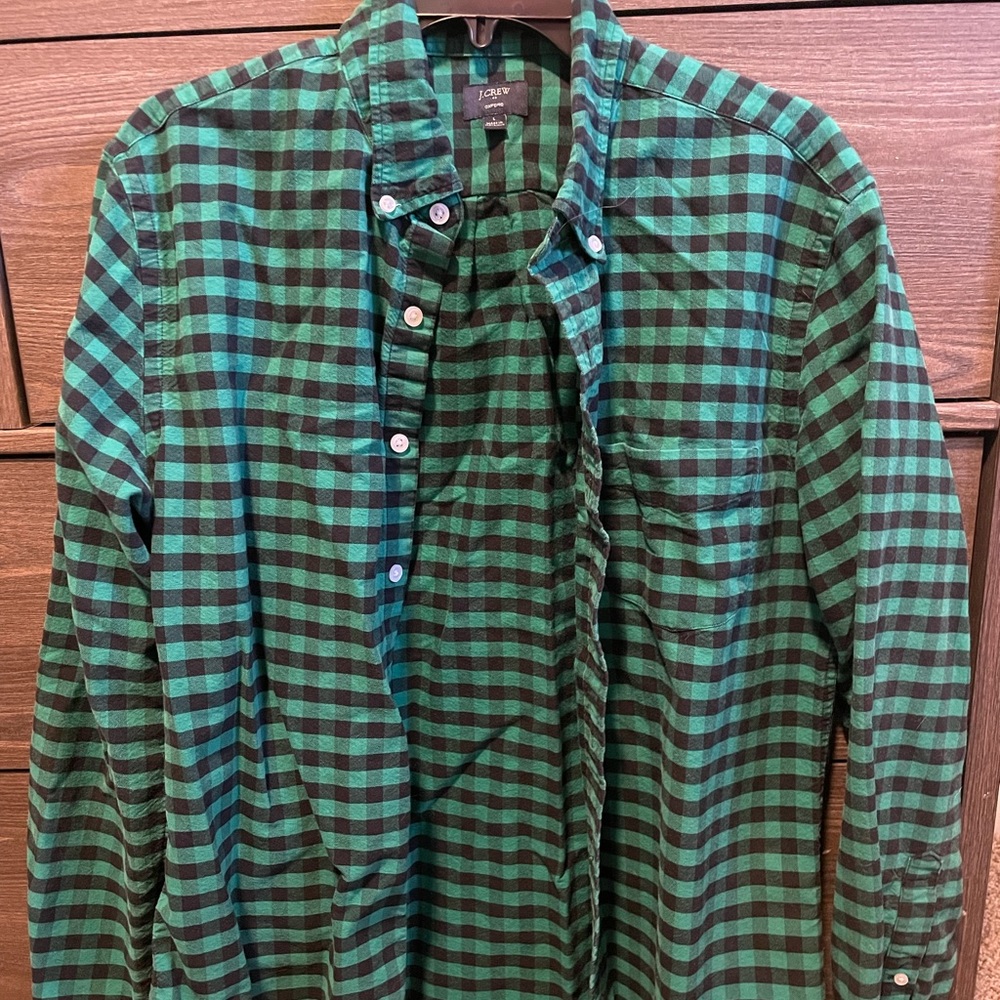 J. Crew mens Slimfit Oxford. Size LARGE